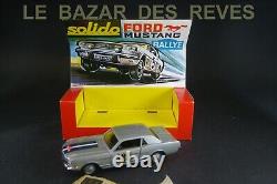 SOLIDO FRANCE. FORD MUSTANG RALLYE. Ref 147 Bis. + Boite