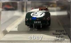 SPARK 1/43 S1397 Triumph TR3 Spider Team Standard #27 24h le Mans 1959 Sanderson