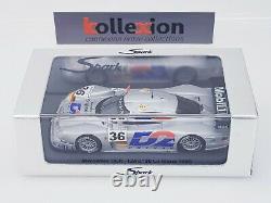 SPARK S0162 MERCEDES CLK-LM n°36 Le Mans 1998 Gounon Bouchut Zonta 1.43 NB
