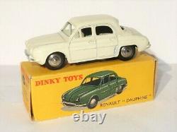 SUPERBE Dinky Toys FRANCE 524 24E Renault Dauphine NEUF BOITE orig DOUBLE REF