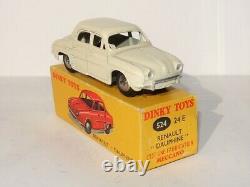 SUPERBE Dinky Toys FRANCE 524 24E Renault Dauphine NEUF BOITE orig DOUBLE REF