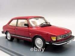 Saab 90 1985 Cherry Red 1/43 Neoscalemodels NEO43672 900