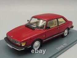 Saab 90 1985 Cherry Red 1/43 Neoscalemodels NEO43672 900