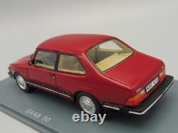 Saab 90 1985 Cherry Red 1/43 Neoscalemodels NEO43672 900