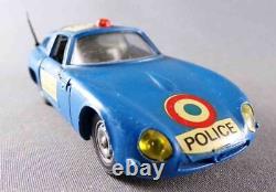 Solido N° 146 Alfa Romeo Giulia TZ Police Autoroutes Bleue 1/43 sans Boite