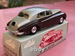 Solido ROLLS ROYCE SILVER CLOUD réf. 115 Neuf Boite MINT in Box Old shop stock