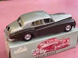 Solido ROLLS ROYCE SILVER CLOUD réf. 115 Neuf Boite MINT in Box Old shop stock