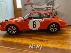 Spark 1/18 Porsche 911 S # 6 Winner Monte Carlo1970 Very Rare and Hard to find