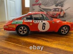 Spark 1/18 Porsche 911 S # 6 Winner Monte Carlo1970 Very Rare and Hard to find