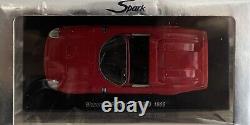 Spark 1/43 S0390 Bizzarrini GT 5300 Spyder 1966 Red Rouge Rosso Rossa