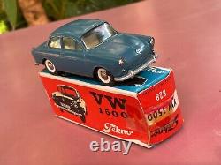 TEKNO 828 VOLKSWAGEN VW 1500 Bleu neuve en boite d'origine