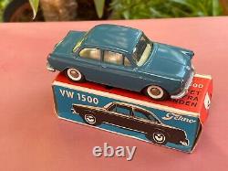 TEKNO 828 VOLKSWAGEN VW 1500 Bleu neuve en boite d'origine