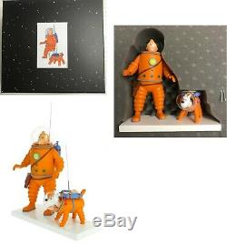 TINTIN 44023 MOULINSART Fariboles Tintin et Milou cosmonaute sur la lune