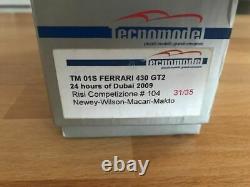 Tecnomodel 143 Ferrari 430 GT2 # 104 24 H of Dubai 2009 LE 31/35