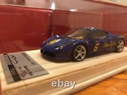 Tecnomodel Milano 143 Ferrari 458 Italia Blue Angels #6 Lt Simmonson LE 08 /26