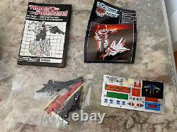 Transformers MB Milton Bradley 1985 Dinobot Sludge Mib Complet En Boîte Superbe