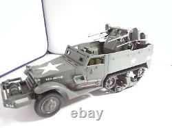 Unimax 1/18 Forces Of Valor U. S. M16multiple Gun Motor Carriage En Boite Bon Etat