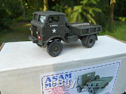Vehicule Militaire Asam Models Ht 322 Fwd 4x4 Plateau Avec Treuil Mint Box