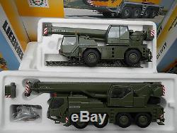 Vehicule Militaire Conrad 1/50 Duo Liebherr Ltm 1030/2 + Ltm 1070/4 Mint In Box