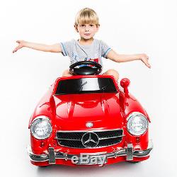 Véhicule Voiture électrique cadeau pour enfant Mercedes Benz 300SL noble 2 choix