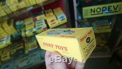 Vrai dinky toys panhard pl17 rare orange et sa boite origine 547 jouet ancien