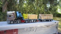 Wsi 01-1087 Scania R 5 10x6 Pk 150002 Camion + Remorque & Chargement Brouwer