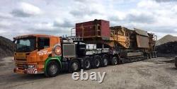 Wsi 01-2704 Scania P6 Tracteur 10x4 & Semi 4 Essieux + Dolly V. D. Vlist Mint Box
