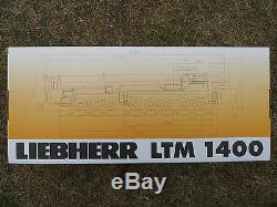 Ycc 1/50 Liebherr Ltm 1400 Grohmann Mint In Box