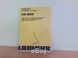 Ycc Models Derrick Liebherr Ltm 1800 Nolte 30 Exemplaires Neuf 1/50 With Box